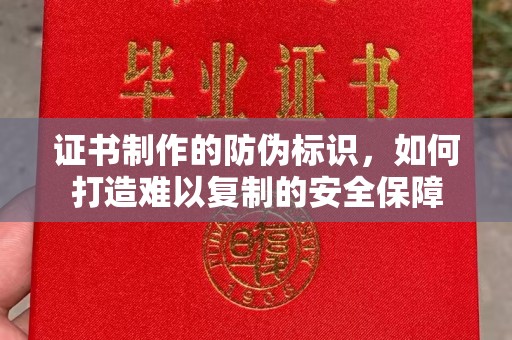 工农证书制作的防伪标识，如何打造难以复制的安全保障