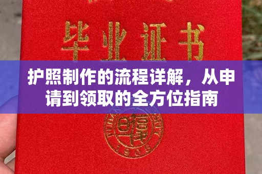 工农护照制作的流程详解，从申请到领取的全方位指南